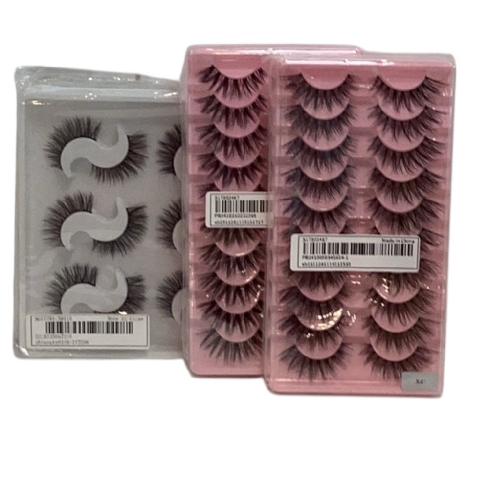 💚 FREE with any purchase ⭐️ 3 Sets of False Eyelashes